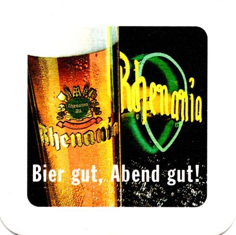 krefeld kr-nw rhenania bier gut 1a (180-abend gut-mit rand)